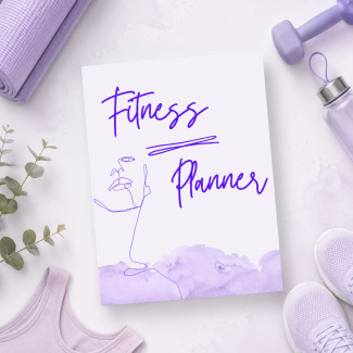 Fitness Planner (Purple)