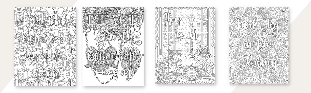 Advent Journal and Planner Coloring Pages Samples